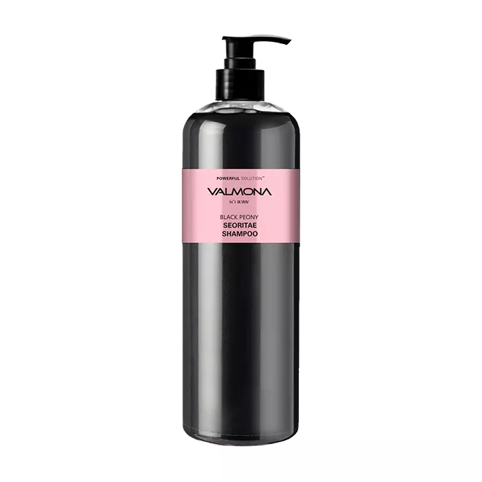 Шампунь против выпадения волос с пионом и черными бобами EVAS Cosmetics Valmona Powerful Solution Black Peony Seoritae Shampoo