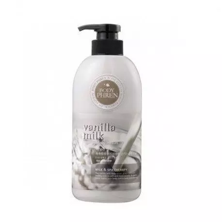 Гель для душа с молочным протеином Welcos Shower Gel Vanilla Milk