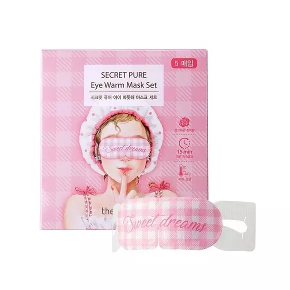 Тепловая маска для глаз The Saem Secret Pure Eye Warm Mask